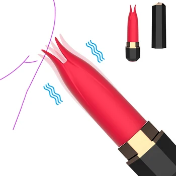 12 Ātrumu Lūpu krāsas Mini Vibrators Slepeno Ložu Vibrators Klitora Stimulators G-spot Masāža Seksa Rotaļlietu Sievieti Masturbator SexShop