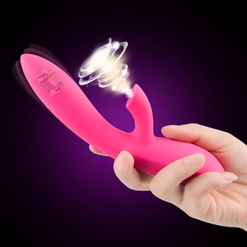 Klitora erotiskā Sūcējs Dildo Vibratoru Mutvārdu Blowjob G Spot Klitora Stimulators Trušu Vibrators Pieaugušo Seksa Rotaļlietas, lai Sieviete Seksa Veikals