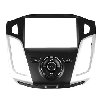 9 Collas 2 Din Auto Paneļa Rāmja Radio Video Fascijas Dash MP5 Atskaņotājs, DVD Adapteris, pults Ford Focus 3 2011-2019